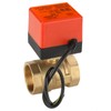 DC 24V 2 Way 3 Wire Brass Motorized Ball Valve