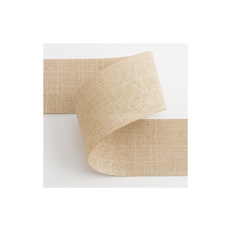 Natural Linen Ribbon 15mm x 20M