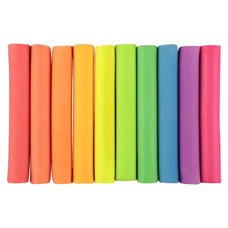 SoHo Urban Artist Soft Pastels Set of 10 Bright Fluorescent