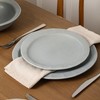 Stone Lain Oasis 4-Piece Salad Plate Set Stoneware, Grey Blue