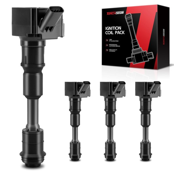 Torchbeam Torchbeam 4 Packs Ignition Coil UF756 Fit for Volvo