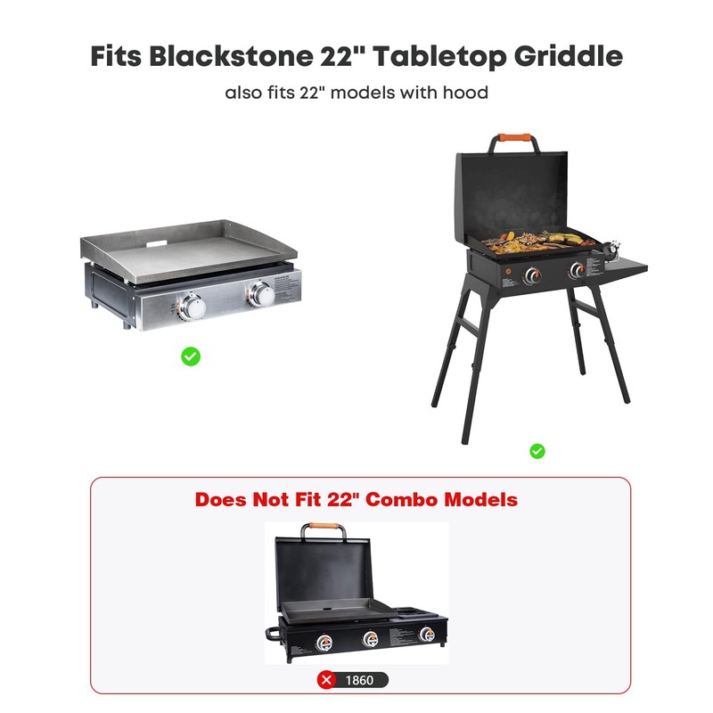 Stanbroil 22 Inch Stainless Steel Flat Top Griddle Replacement Top