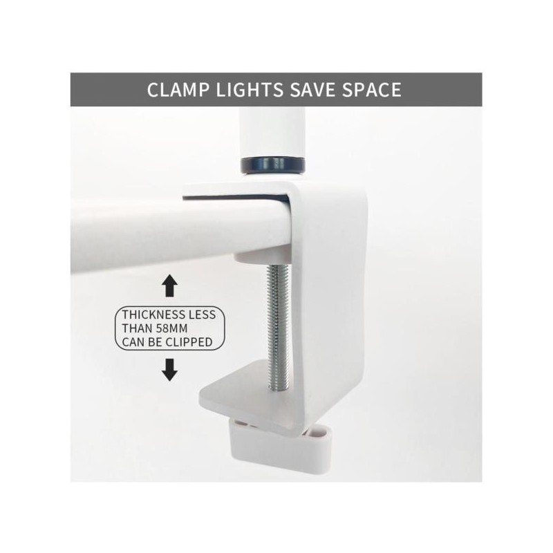 Andoer/HD-M3X/Desktop/LED/Lamp/Half Moon/3000K-6000K/Beauty Salons/May
