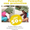 FURTALK - Gorro de sol para bebé, UPF 50+, ajustable,