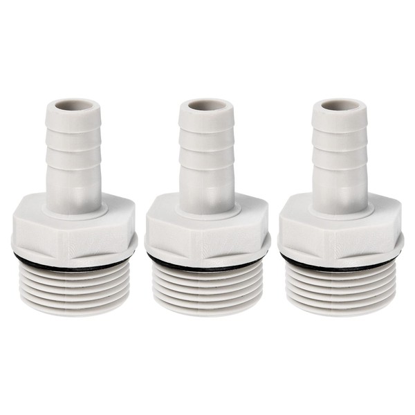 PATIKIL Cable Rod Fitting Straight 13 mm Barb G3/4 Male