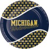 Trendware University of Michigan Paper Plates, 24 Count