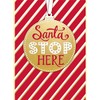 Santa Stop Here - With Detachable Hanging Decoration by Rachel