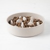 Fuzzl Bamboo Slow Feeder Bowl - Stone 21cm - 1.4L