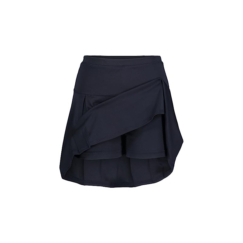 Izod Girls' School Uniform Pull-on Scooter Skirt with Undershorts, Knit