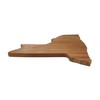 BambooMN New York Silhouette Bamboo Serving and Cutting Board -