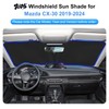 Windshield Sun Shade for 2019-2024 2025 2026 Mazda CX-30 Accessories