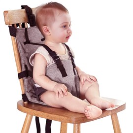 Baby Strap Seat Portable High Chair Safety Seat Sack Toddler Travel Essential with Adjustable Straps Fits Any Chair Machine Washable Feeding Toddlers Dining Seat Accessories