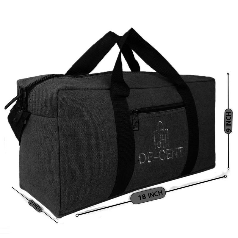 Canvas Tool Bag Heavy-Duty 18" Mechanics Tool Bag Canvas Storage
