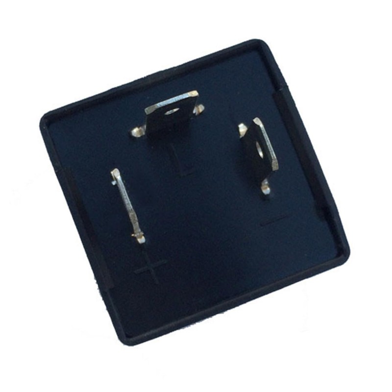 GRIRIW 3 Pin Unadjustable CF13 JL02 LED Flasher Relay for