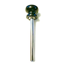 SBD’s World Class Magnetic Hitch Pins 4-1/4" Locking Length | Designer Aluminum Anodized Round Jumbo Knobs | Universal Fitness Eqpt Weight Stack SELECTOR KEY - Cotterless 3/8" Dia Chrome Pl Steel Shaf