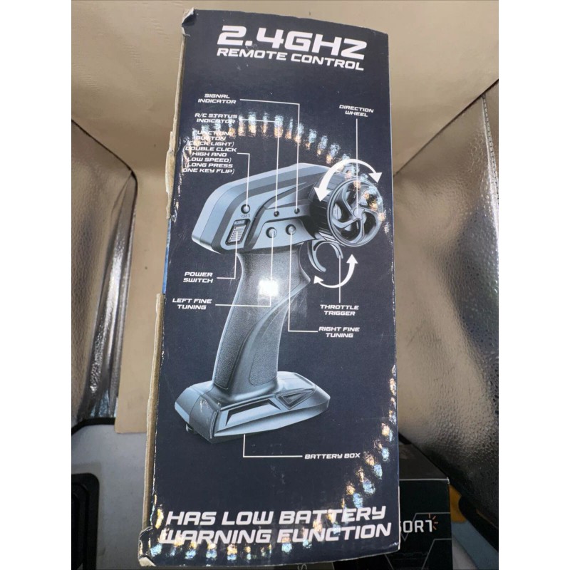 Hongxunjie NEW Gallop High-Speed RC TORNADO Boat w LED Light