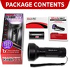GearLight UV Flashlight Black Light from 68 LED Blacklight Flashlight