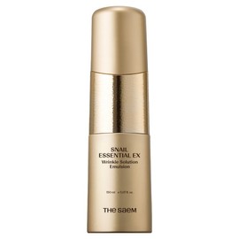 The Saem Snail Essential EX Wrinkle Solution Emulsion, 150ml, 1 piece / 더샘 스네일 에센셜 EX 링클 솔루션 에멀젼, 150ml, 1개