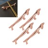 4 PCS Chopstick Rest Zinc Alloy Plating Reusable Dinner Spoon