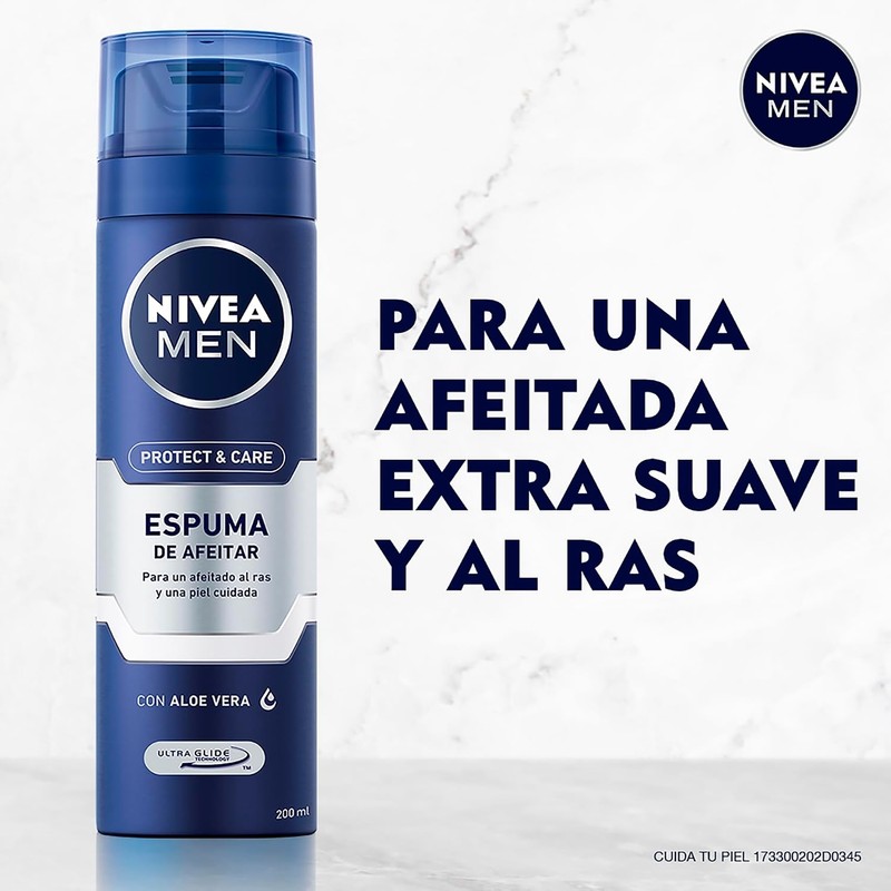 NIVEA MEN Espuma Para Afeitar Nivea Men Originals Hidratante 200ml