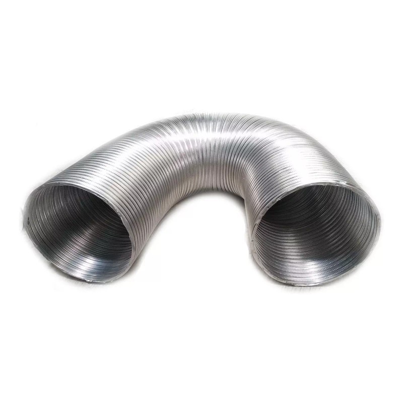 Miber Ducto De Aluminio Flexible Extendible De 6puLG X 2.4mt