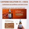New Caffeine Solution 5%+ EGCG, Facial Caffeine Eye Serum, Moisturizing