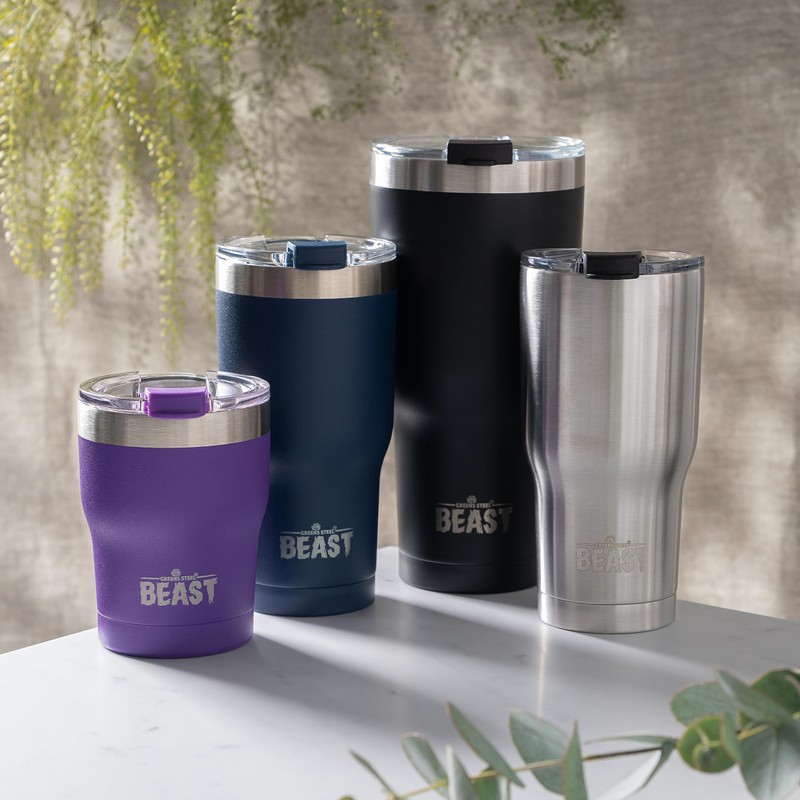 Beast 10 oz Tumbler Stainless Steel Vacuum Insulated Coffee Ice