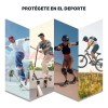 Coderas Rodilleras Protección Casco Patinaje Para Niño,kit 8