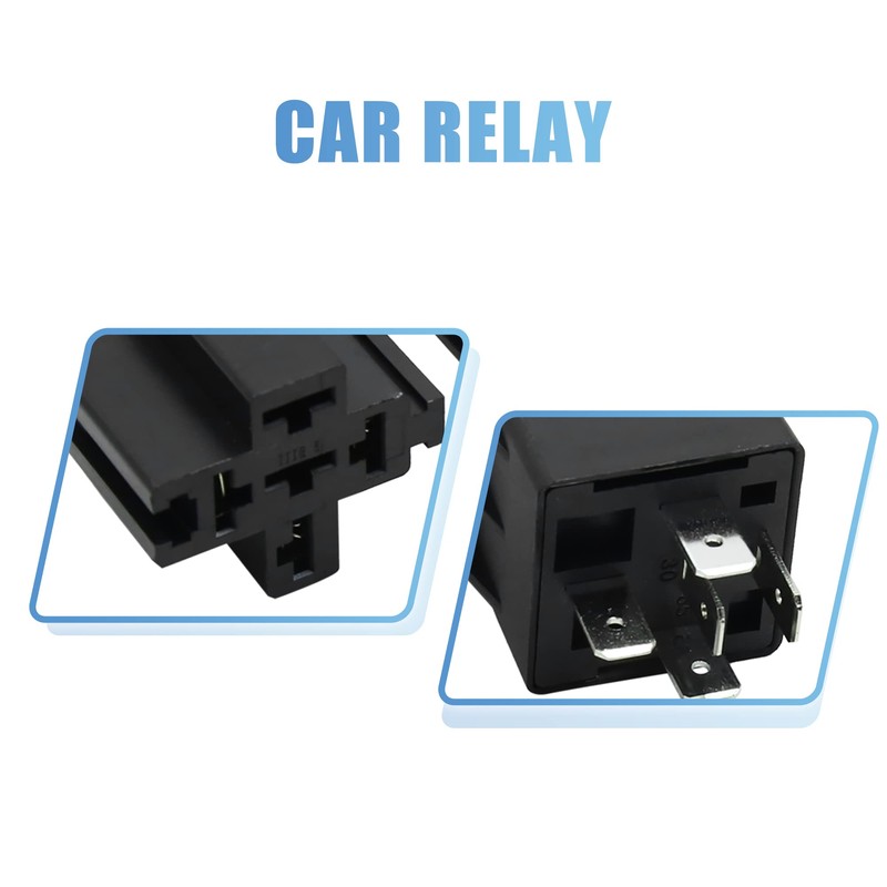 sourcing map 3 pieces DC 48V 40A SPDT car relay