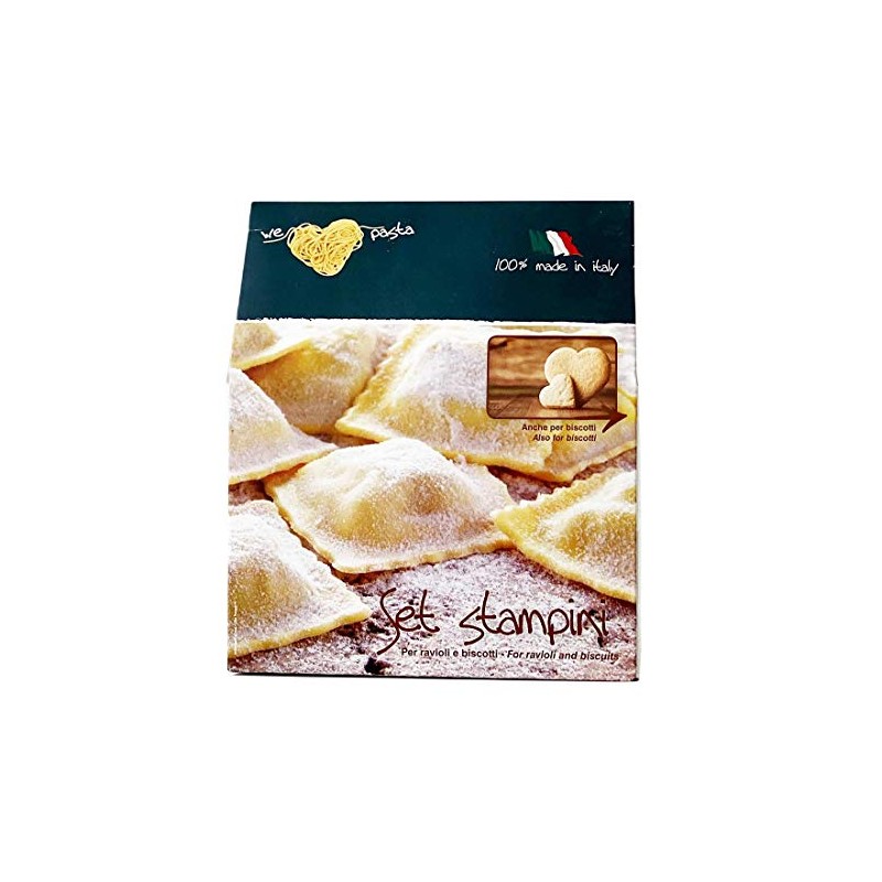 EPPICOTISPAI Ravioli Stamp Set of 2 (Oval Heart)