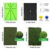 3 Pack Replaceable Golf Hitting Mats, Golf Practice Swing Mat