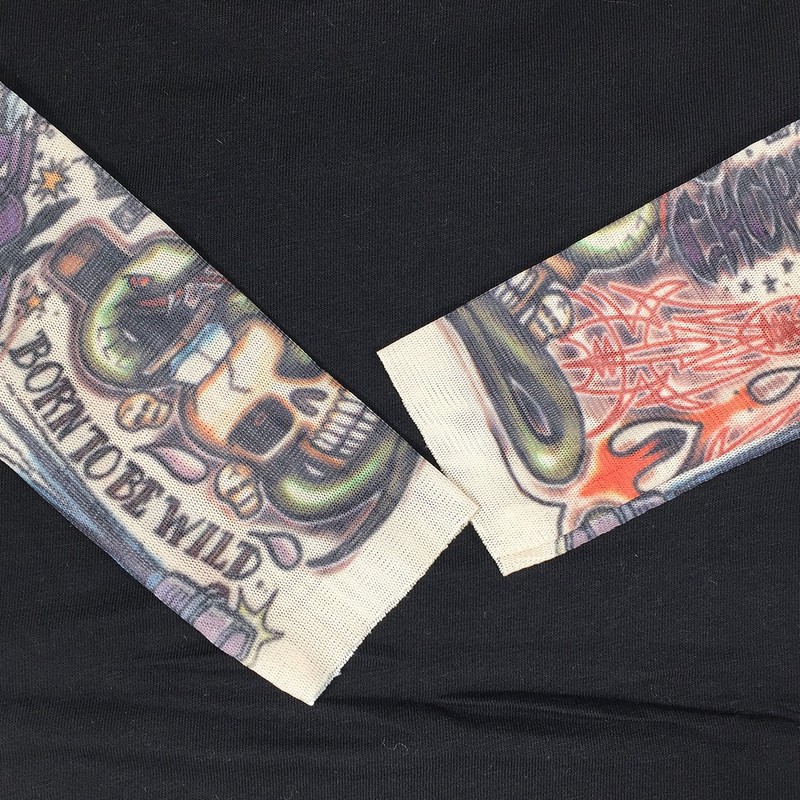 PAUBOLI - Body de manga de tatuaje falso, para bebés