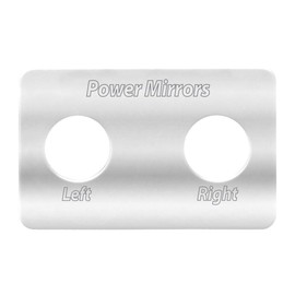 GG Grand General 68742 Stainless Steel Power Mirrors Switch Plate for Freightliner