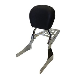 Contoured - Sissy Bar Backrest & Luggage Rack for 98+ Honda Shadow Aero VT1100 C3