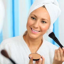 FOMIYES 2 Pcs highlight brush makeup brush black outfit Handle Cosmetic eye Blush Brush Fashionable Blush Brush black suits Makeup brush sets Concealer travel wooden handle