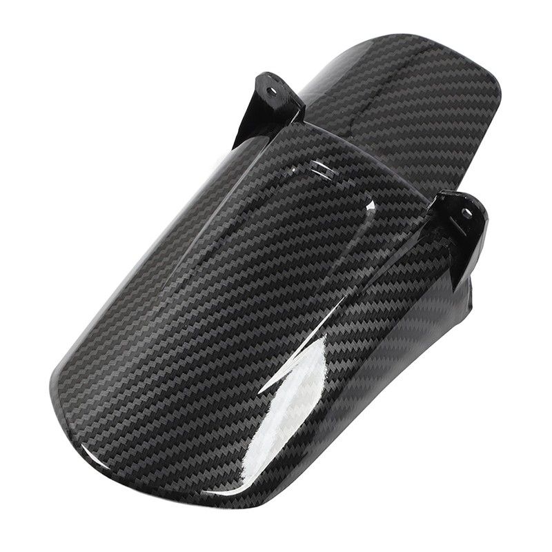 Motorcycle Rear Mudguard Carbon Fiber Pattern Wheel Tire Splash Proof