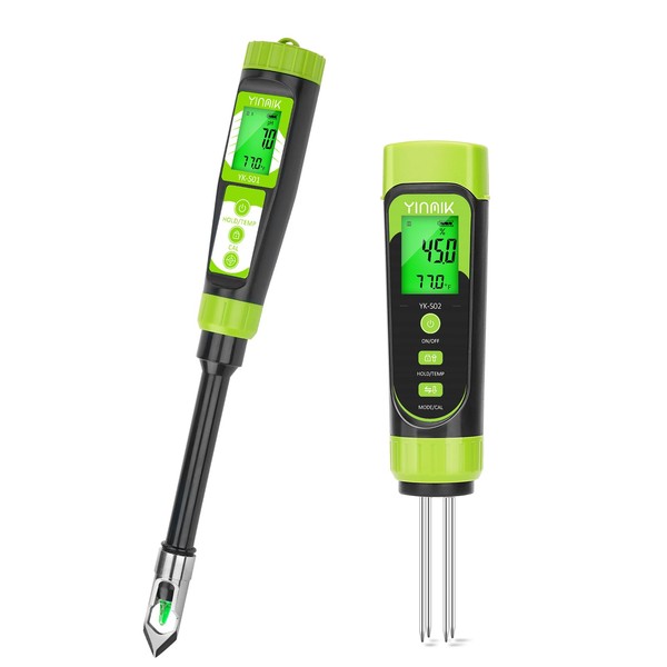 Digital Soil pH Moisture Tester,Plant Moisture pH Meter for Soil