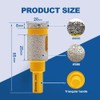 HIGHDRIL Diamond Finger Milling bit - 4/5inch (20MM) Dry Core