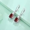 Starchenie Earrings 925 Sterling Silver with Knot Cubic Zirconia for