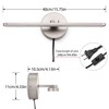 MantoLite LED Vanity Lighting Fixtures, 16inch Wall Mounted Plug in