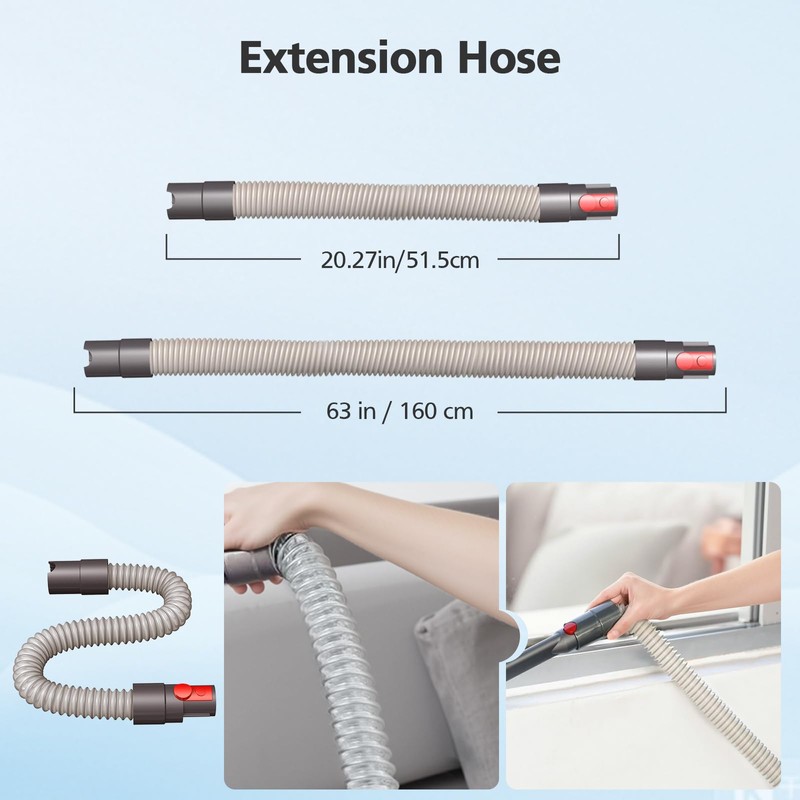 6pcs Vacuum Accessories Compatible with Dyson V7 V8 V11 V10
