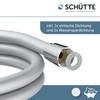 SCHÜTTE Shower Hose 1.5 m Silver Shower Hose with Twist