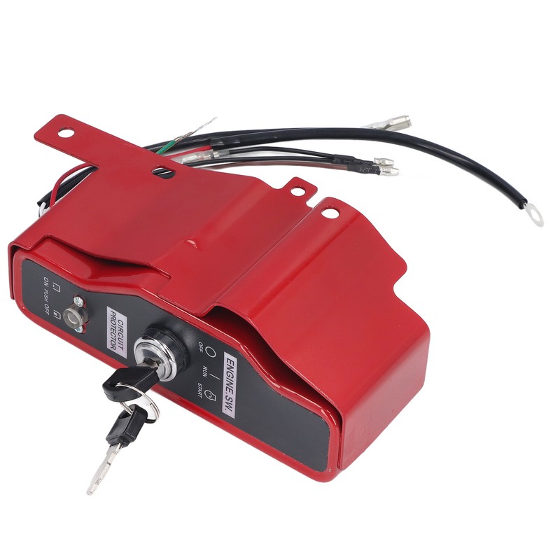 Ignition Key Switch Box Ignition Starter Switch Kit with 2