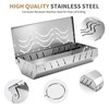 2PCS Stainless Steel Smoker Box for Weber,Gas Grill Smoker Box