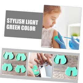 Healeved 4pcs Injection Pain Reducer Pads Shot Helper for Kids Adults Alleviate Needle Anxiety Reusable Shot Blockers for Comfortable Immunizations Easy to Clean