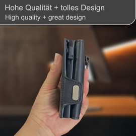 SKYSPRING SkyTo Slim Wallet Metal – Parent, black, Modern