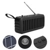 D6‑2 Wireless Bluetooth Speaker Mini Portable Solar Powered Subwoofer Support