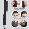 Electric Beard Straightening Comb Multifunctional Beard Straightener Brush for Men