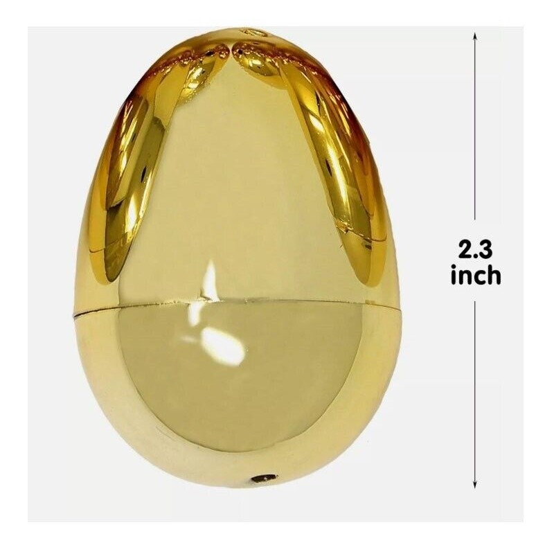 Syncfun 24 PCS Gold Pink Blue Fuchsia Shiny Metallic Easter