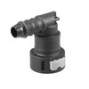 X AUTOHAUX 2pcs Fuel Line Quick Connect 90 Degree for